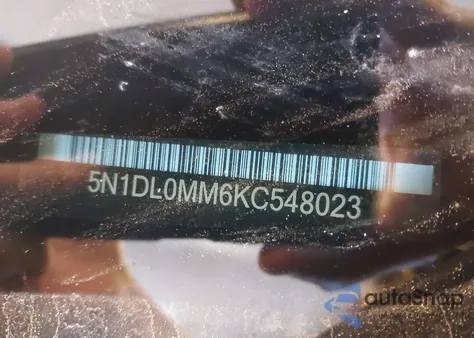 2019 Infiniti Qx60 Luxe/Pure z USA, uszkodzony, nr VIN 5N1DL0MM6KC548023